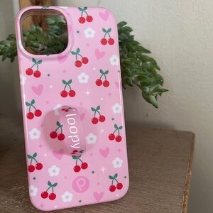 Loopy Case Cherry Cute X Krista Horton Apple 13/14